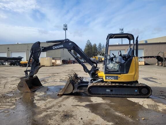 John Deere 50G Tracked Excavator