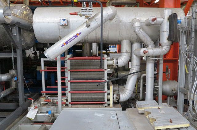 Alfa Laval M10-BWREF  Cooling capacity: 531 kW (156 tons)