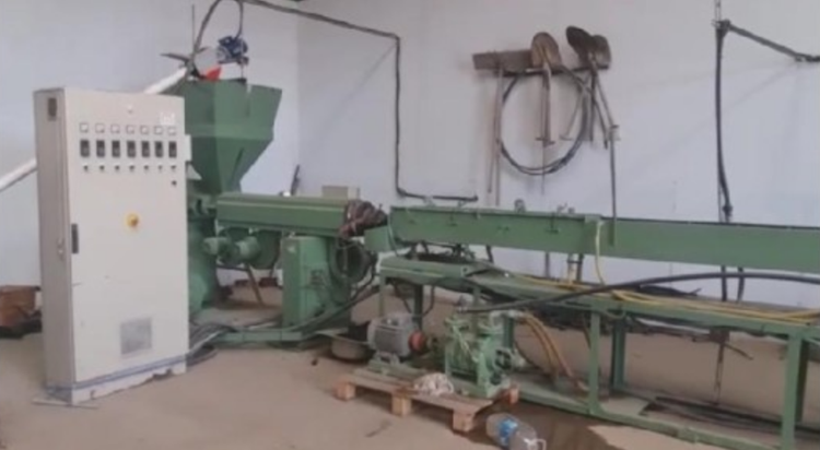 60 mm Ø 28 L/D Extrusion line of PE pipes
