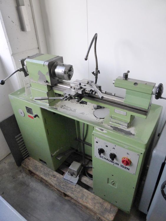 Schaublin Engine Lathe 2600 rpm 102 N-80