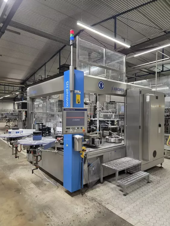 Krones Contiroll HS 720-18 Hot Glue Labeler