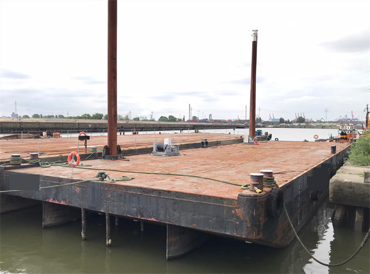 50 m DWT 350 Deck Barge (Flat Top Pontoon)