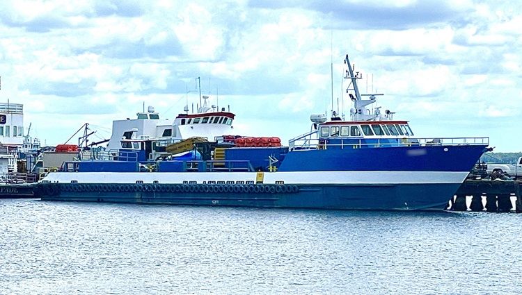 C&G Custom Boat Works Aluminum Crew Boat Tonnage: 250 LT