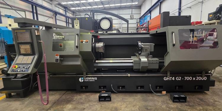 Geminis FANUC 21 TB control 1600 m/min GHT4 G2 700x2000 2 Axis