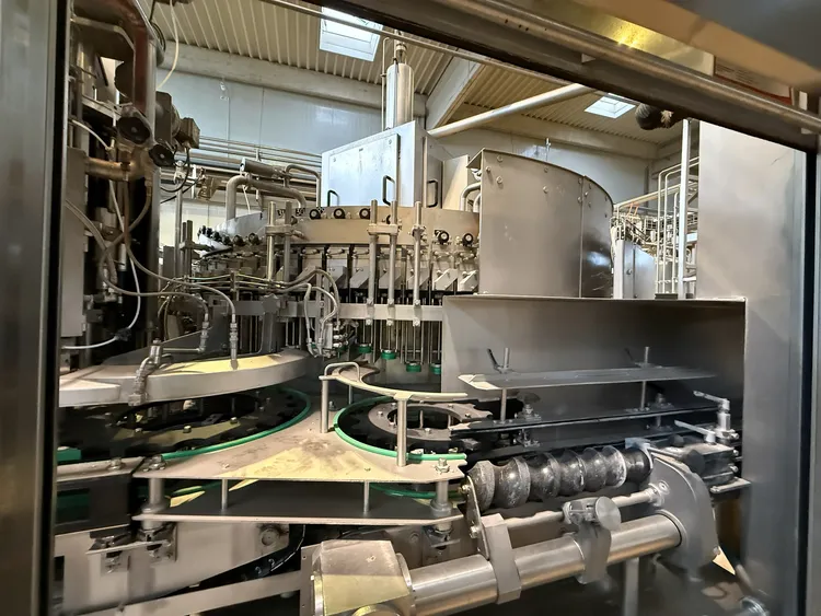 KHS, Kisters, Krones Line for Non-Returnable Glass Bottles