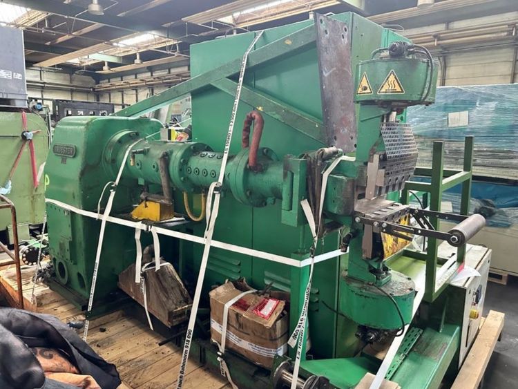 Troester 90mm Cold Feed Extruder