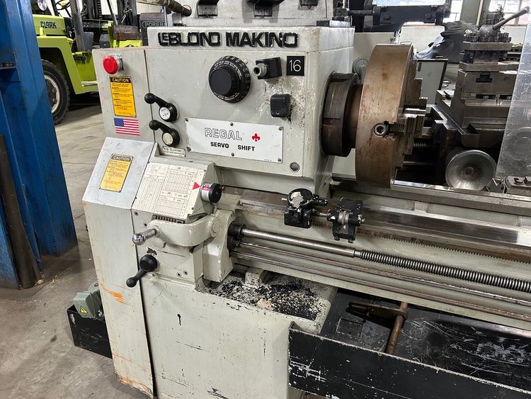 Leblond Engine Lathe 1600 RPM Regal Servo Shift