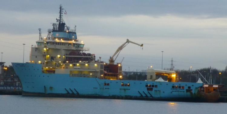 VOLKSVERFT STRALSUND, SKANDI LASER ABT 4432 DWT ON 9 M DRAFT