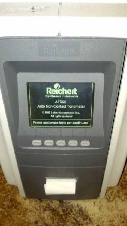 Reichert AT-555, Automated Tonometer
