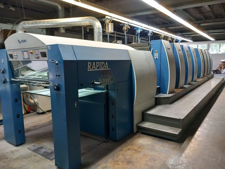 Koenig & Bauer RAPIDA 106/8 SW4 8 74x106