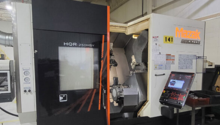 Mazak MAZATROL SMOOTH G CNC Variable Hyper Quadrex 250MSY  7 Axis