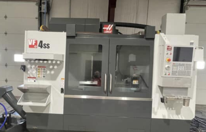 Haas VF-4SS with Rotary 3 Axis