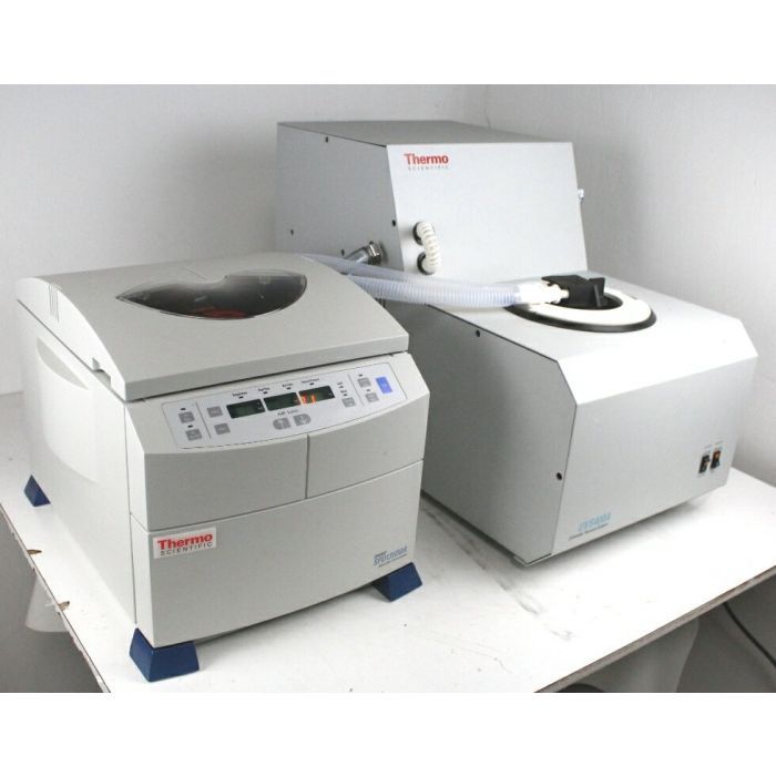 Thermo Savant UVS400A SpeedVac Concentrator and Thermo Universal Vacuum System