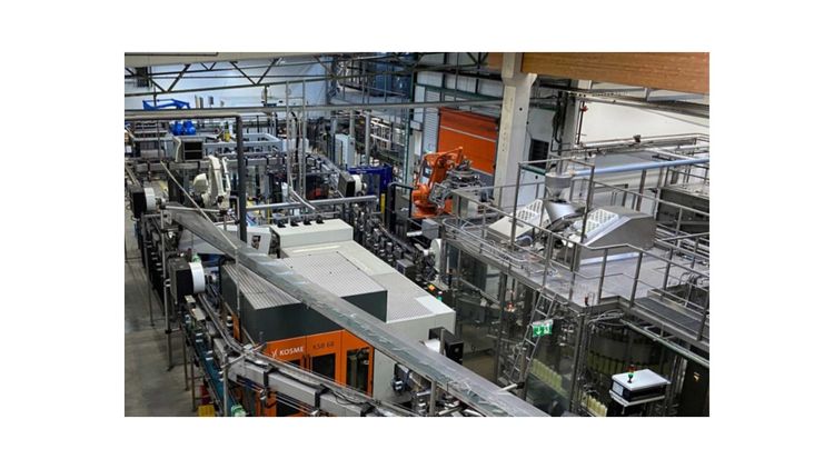 Krones PET filling line