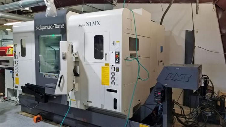 Nakamura FANUC 31I-A5 2PATH CNC CONTROL 5000 RPM SUPER NTMX MULTI TASKING W/Y/B AXIS AND (2) ATC'S 6 Axis