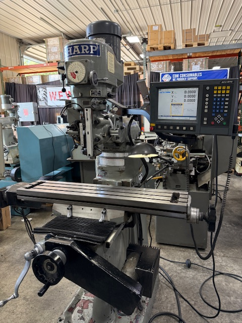Sharp LMV / MillPWR 2 Axis Vertical Mill 4,200 RPM