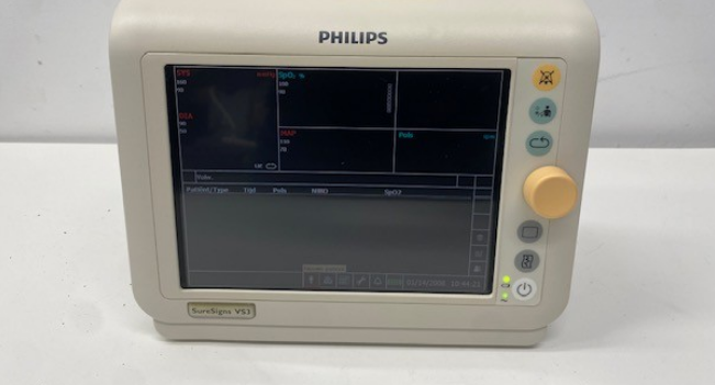2 Philips SureSigns VS3 Monitor