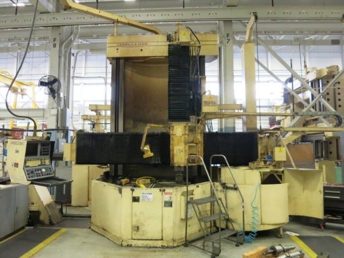Giddings & Lewis 60” / 72” CNC VBM Vertical Lathes