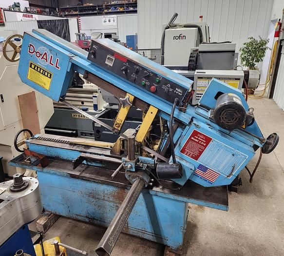 DoAll C-916A Horizontal Band Saw Semiautomatic