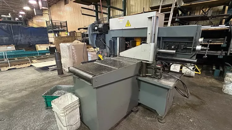 Way Train W1318SSAV Horizontal Band Saw SemiAutomatic