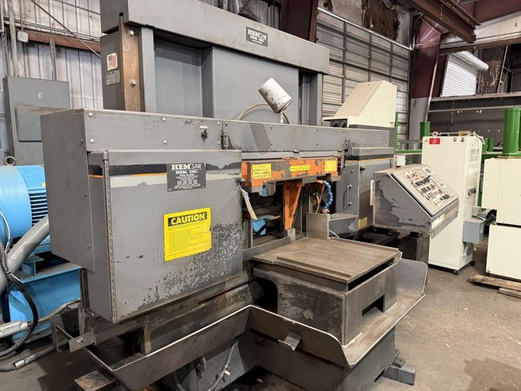 HE&M H130HA-DC FULLY AUTOMATIC MACHINE Double Column Horizontal Bandsaw