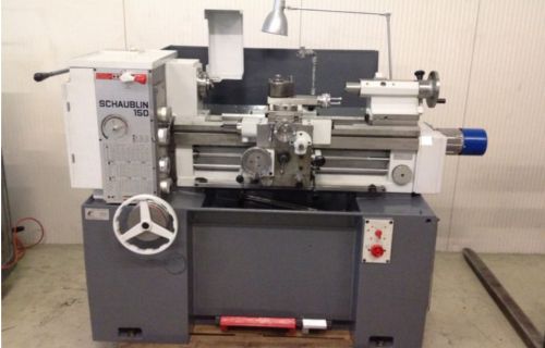 Schaublin Engine Lathe 3000 rpm 150