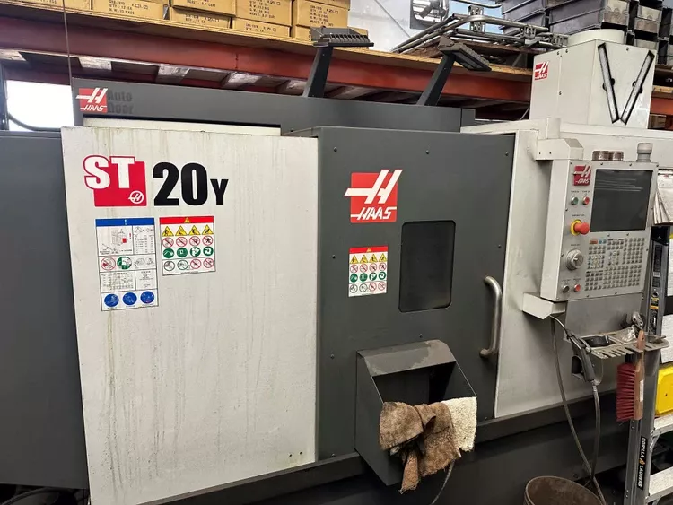 Haas HAAS CNC CONTROL 4,000 RPM ST-20Y 2 Axis