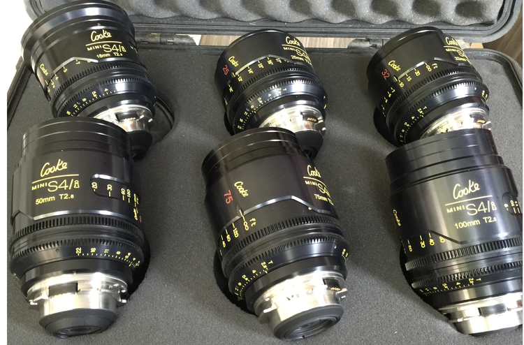 Cooke S4i Mini Prime Lens Set