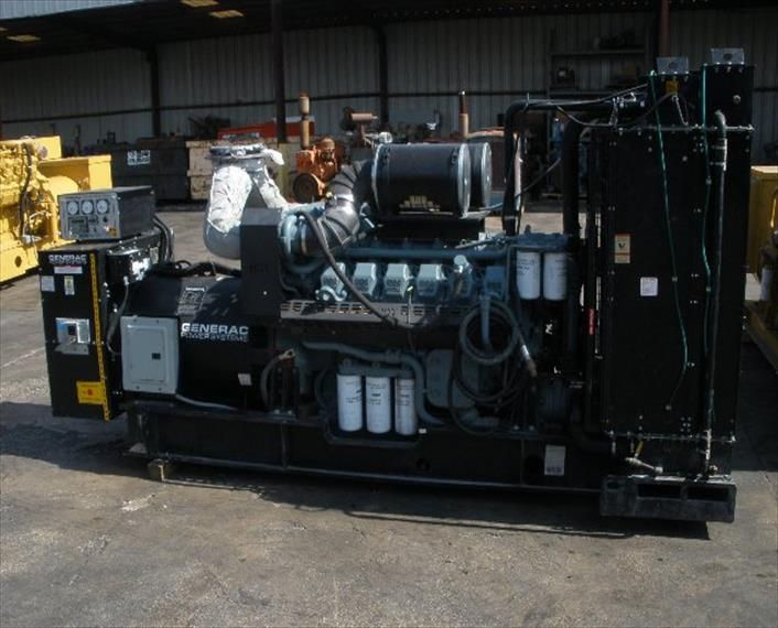MTU 12V2000 Industrial Generator Set. 750kw/937.5kva