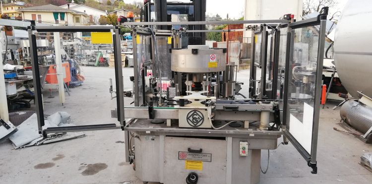 Cavagnino & Gatti CG80, 5-HEAD ROTARY LABELLER