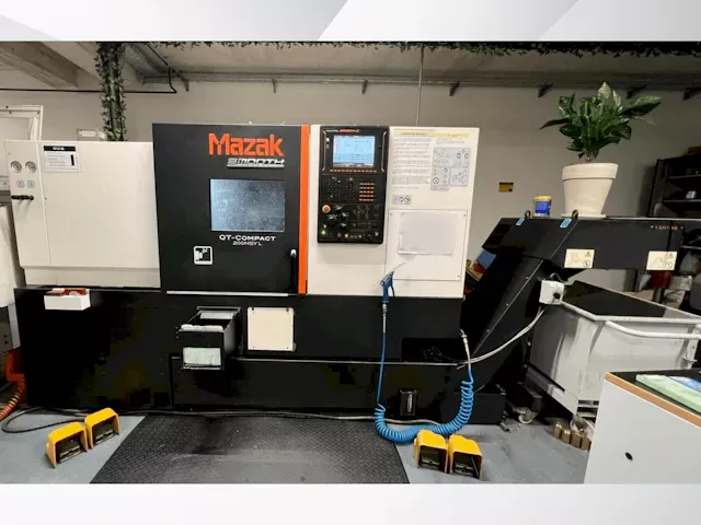 Mazak MAZAK     Model: Mazatrol SmoothG CNC 5000 1/MIN QUICK TURN COMPACT 200 MSY L 4 Axis