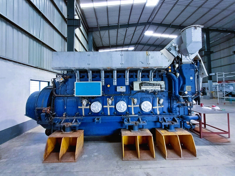 2  8H25/33P We have 2 units of Hyundai Himsen 8H25/33P engine in our stock.