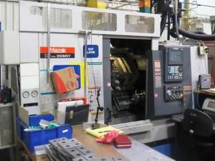 Mazak CNC Control 5000 RPM Super Quick Turn-200 MSY	Mazatrol Fusion 640 T 2 Axis