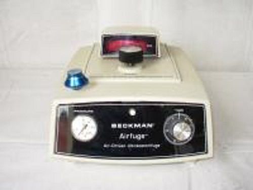 Beckman Airfuge With Digital Speed Readout Centrifuge