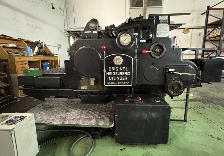 Heidelberg Die-Cutting Cylinder
