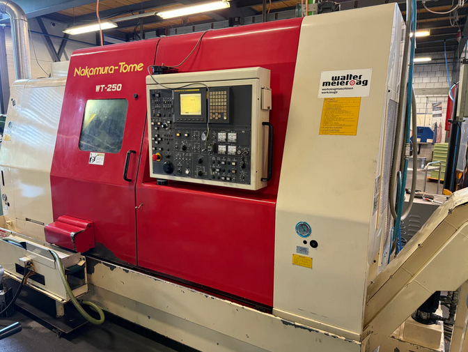 Nakamura Tome FANUC 18i-T 3600 rpm WT 250 4 Axis
