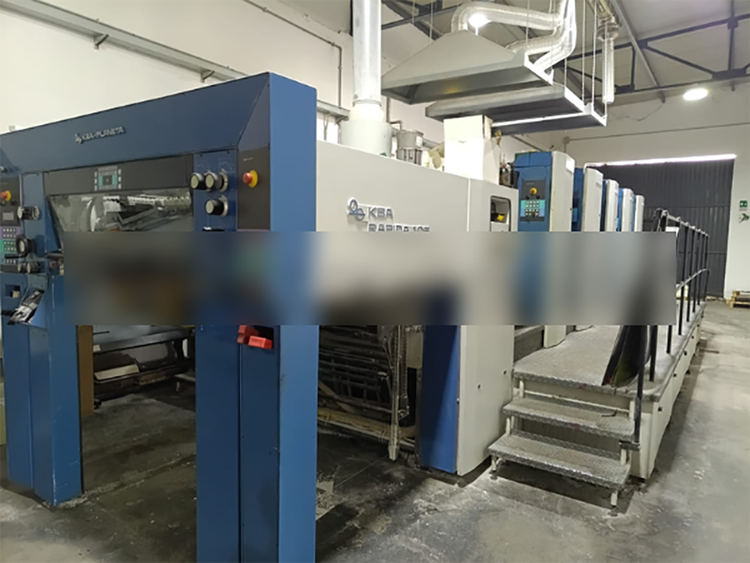 KBA Rapida 105-5 PWVA 720 x 1050 mm