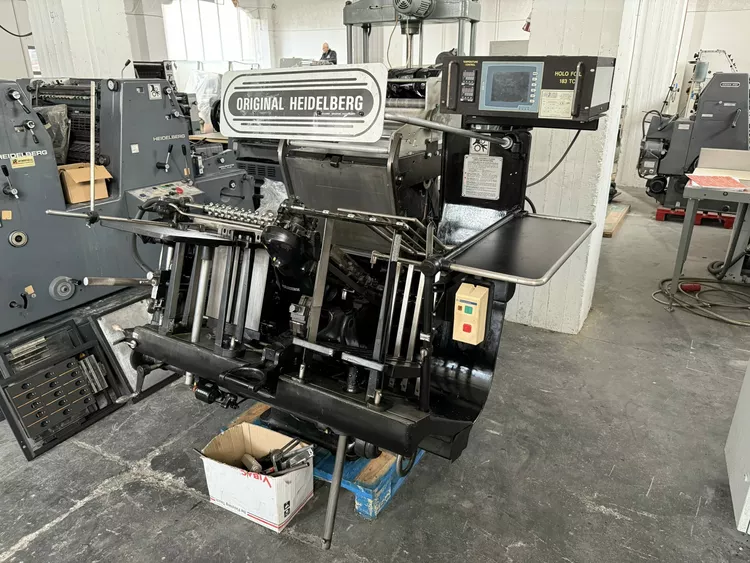 Heidelberg Tiegel Hot Foil