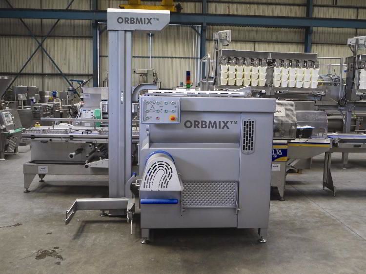 Orbmix MG-450/160 Mixer-Grinder with Tote Bin Hoist