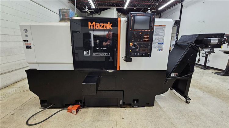 Mazak Mazatrol SmoothC CNC 4500 RPM QTU 250 2 Axis
