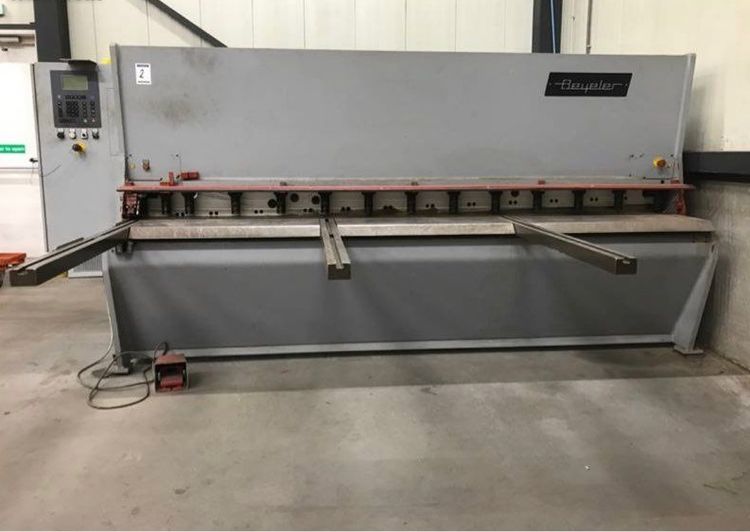 Beyeler cnc press brake & guillotine shear Cutting capacity 3000 mm 150