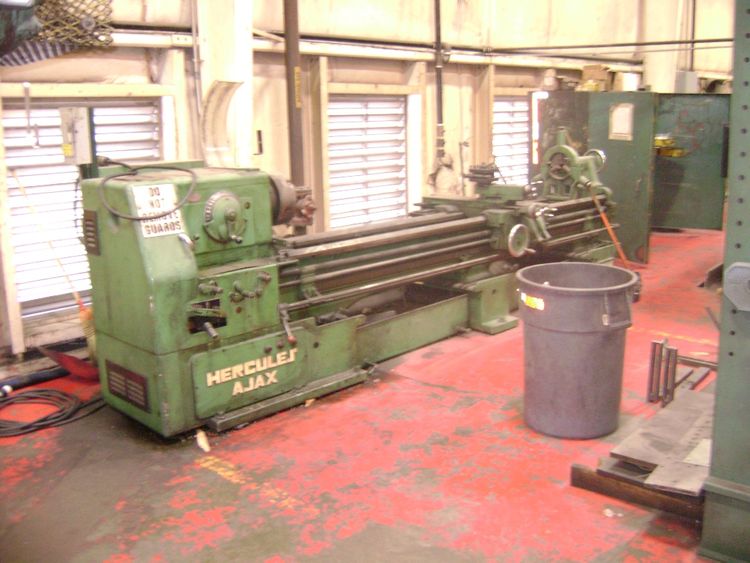 Ajax, Hercules, Mazak ENGINE LATHE 1540 RPM 24"/33.75" X 120"