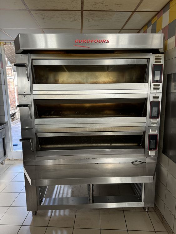 Eurofours FSM04T18 3-deck modular oven