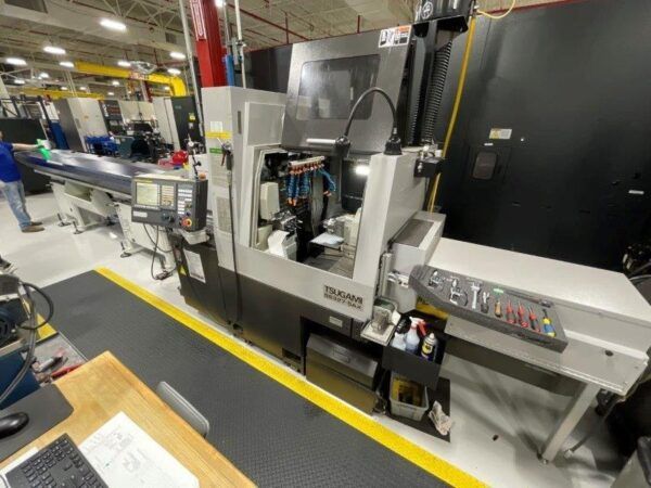 Tsugami Fanuc 31i B5 8000 Min-1 SS327-5AX Swiss Lathe 5 Axis