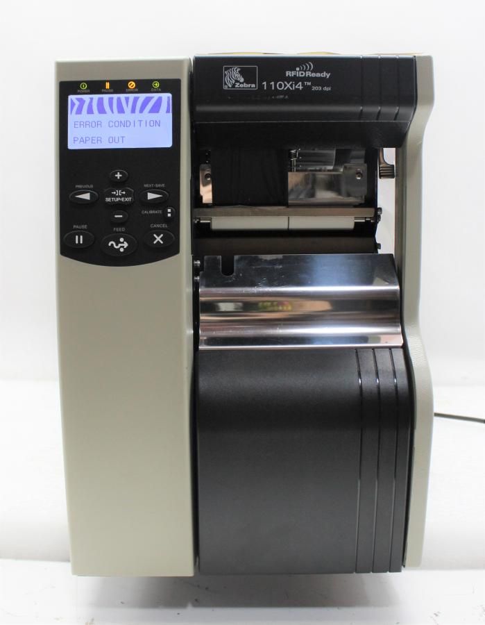 Zebra 110xi4 Barcode Label Printer 0852