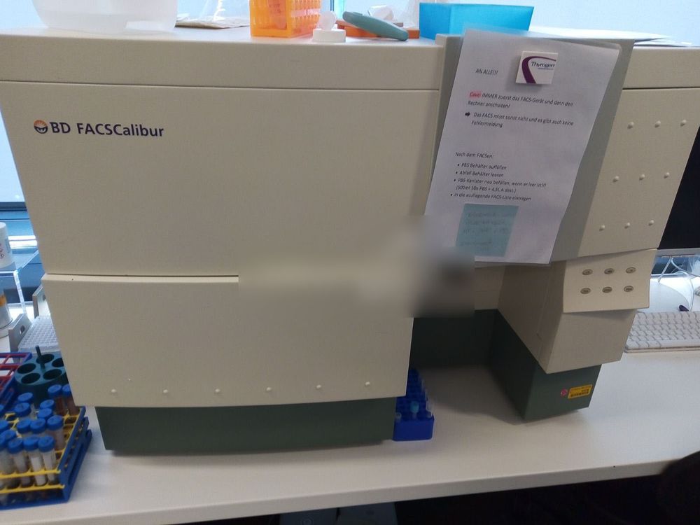 Becton Dickinson FACSCalibur Flow Cytometer