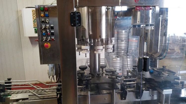 Cespedes, Labeling, Bottling, and Capping Line