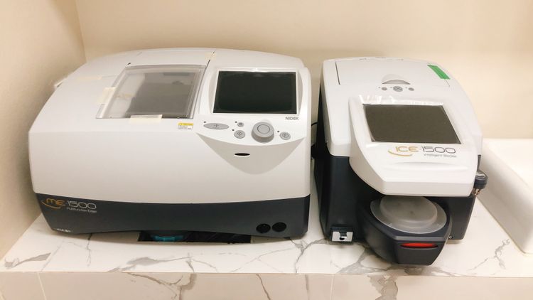 5 Nidek Multifunction ME-1500 Lens Edger and ICE-1500 Tracer