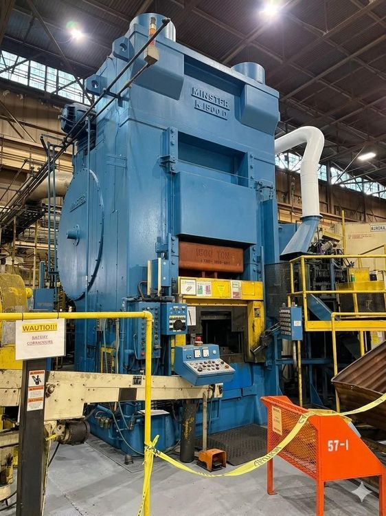 Minster 90-1500 KNUCKLE JOINT PRESS 1500 tons