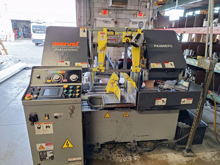 Amada MARVEL SPARTAN SERIES PA260EPC Band Saw CNC CONTROL